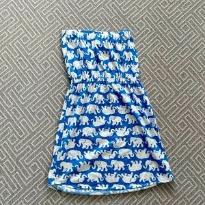 Lily Pulitzer Blue Elephant Romper